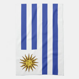 Uruguay flagga kökshandduk