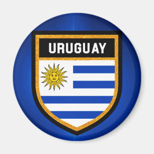 Uruguay flagga magnet