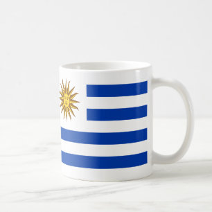 "Uruguay Flagga Mugg - Bright National Pride Ceram