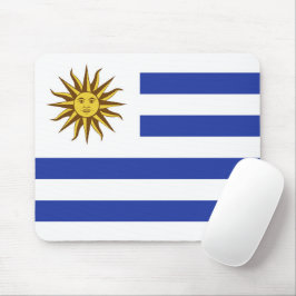 Uruguay flagga musmatta