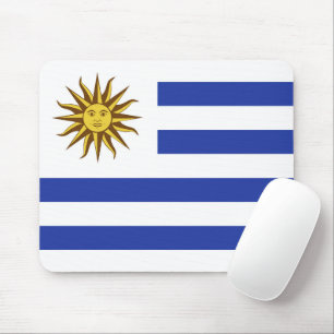 Uruguay flagga musmatta