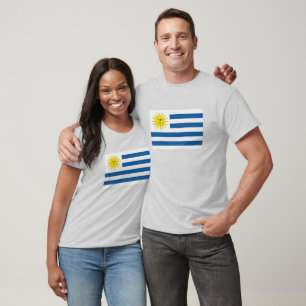 Uruguay Flagga T Shirt