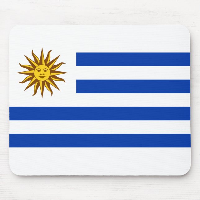 Uruguay-Flagga (Uruguay) Musmatta (Framsidan)
