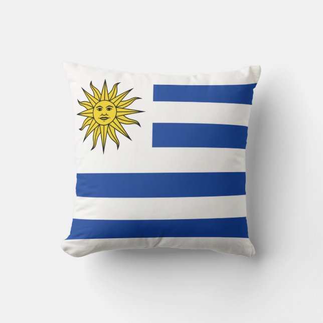 Uruguay Flagga x Flagga Pillow Kudde (Framsida)