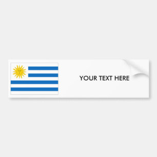 URUGUAY FLAGGAbildekal Bildekal