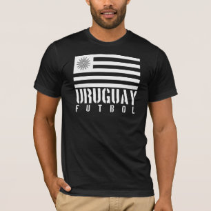 Uruguay flaggautslagsplats t shirt