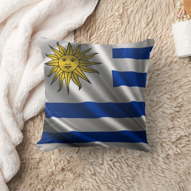 Uruguay Flagkudde Kudde (Filt)