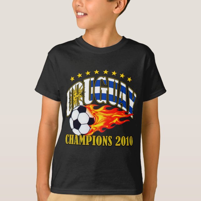 Uruguay fotboll tee shirt (Framsida)