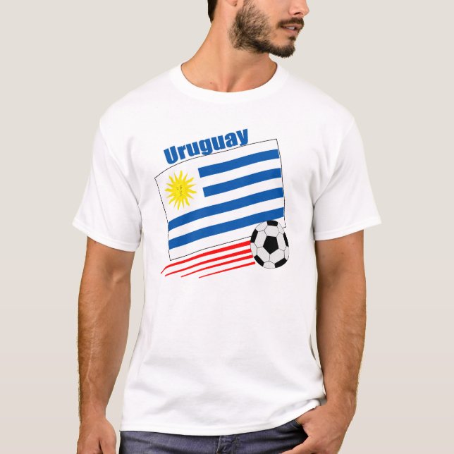 Uruguay fotbolllag t-shirt (Framsida)