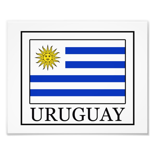 Uruguay Fototryck (Framsidan)