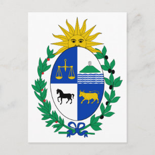 Uruguay Jackande Arm vykort