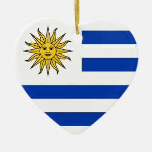 Uruguay Julgransprydnad Keramik