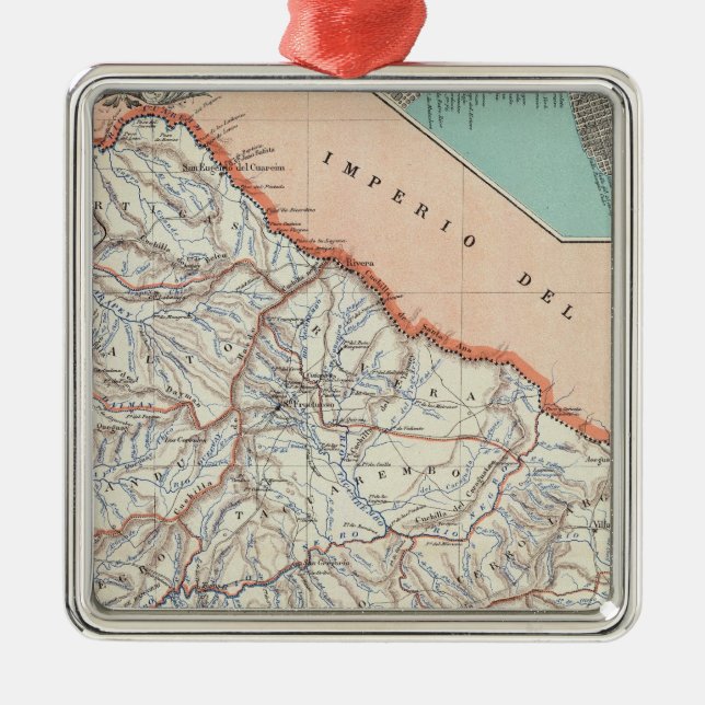 Uruguay Julgransprydnad Metall (Framsidan)