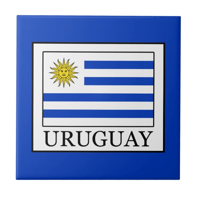 Uruguay Kakelplatta (Framsidan)