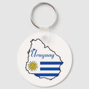 Uruguay Keychain Nyckelring