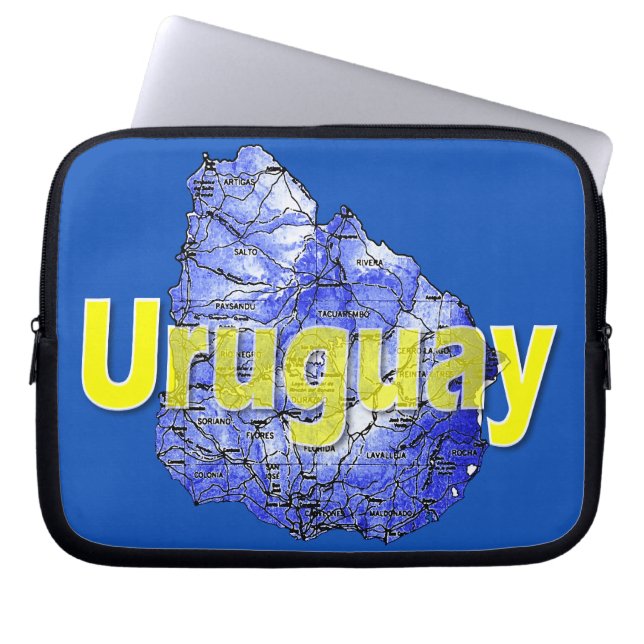 Uruguay Laptop Sleeve (Framsidan)
