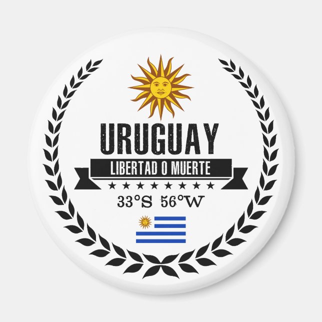 Uruguay Magnet (Framsidan)