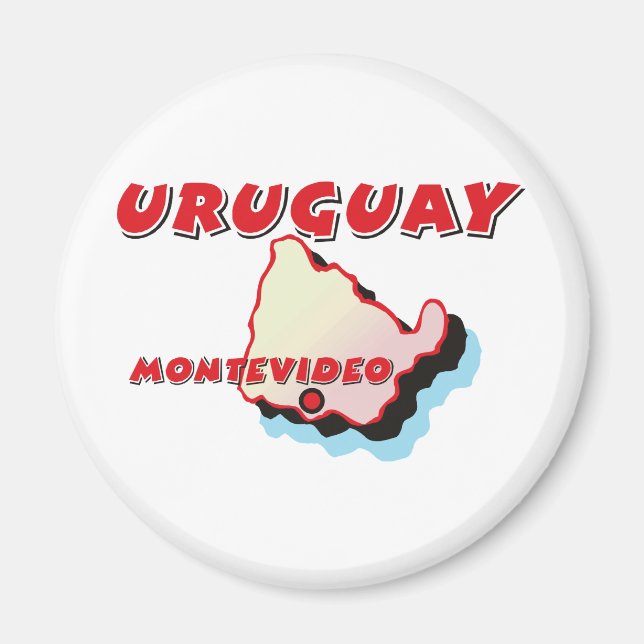 Uruguay Magnet (Framsidan)
