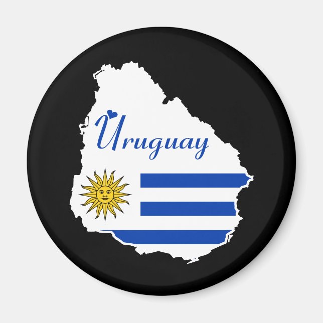 Uruguay Magnet (Framsidan)