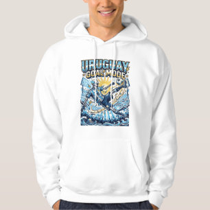 Uruguay Mål Läge Skelett Anfallare Nationer Dynami Hoodie