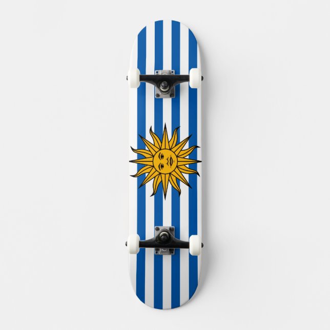 Uruguay Mini Skateboard Bräda 18,5 Cm (Framsida)