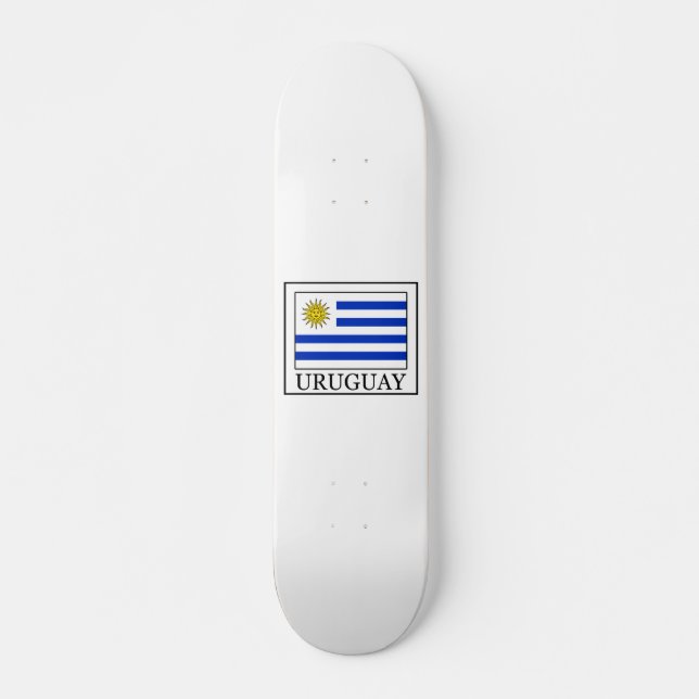 Uruguay Mini Skateboard Bräda 18,7 Cm (Framsida)