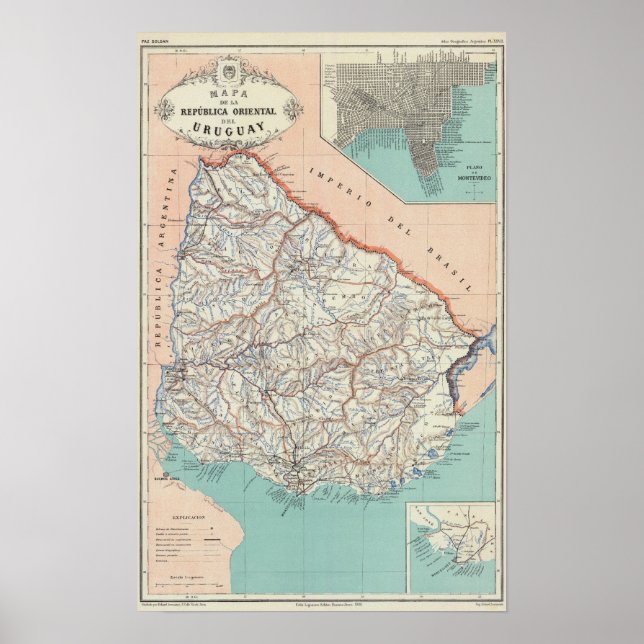 Uruguay Poster (Framsidan)