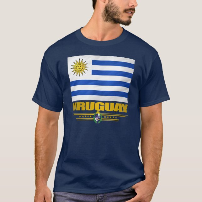 ’Uruguay Pride’ Shirts T-shirt (Framsida)