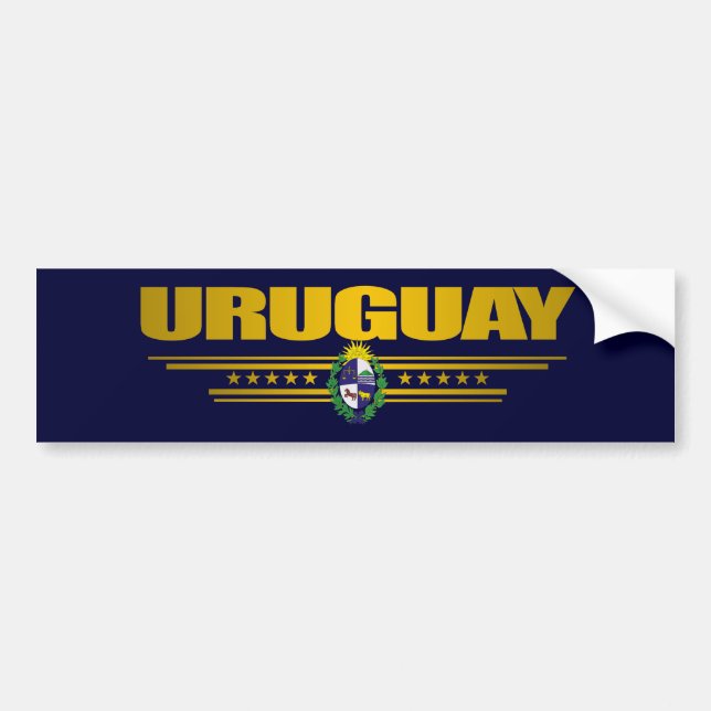 "Uruguay-Pridet" Bildekal (Framsidan)