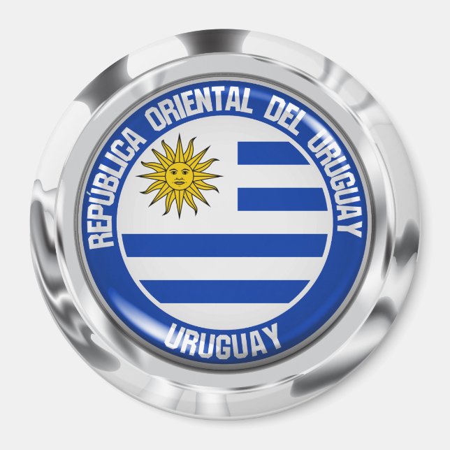 Uruguay Round Emblem Magnet (Framsidan)