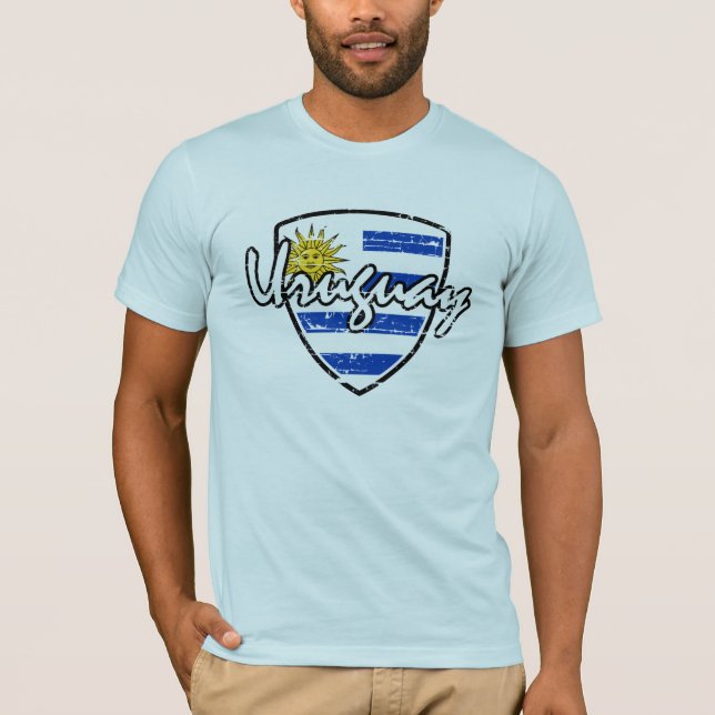 Uruguay skyddar design tee (Framsida)