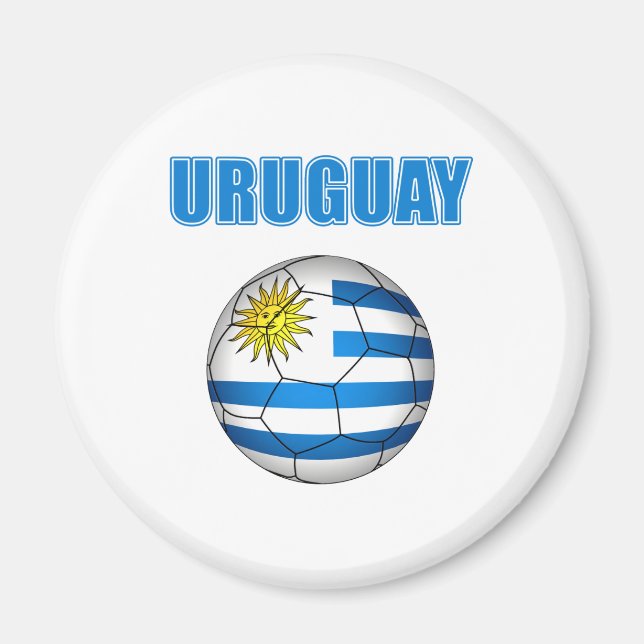 Uruguay Socccer 2010 T-shirts Magnet (Framsidan)