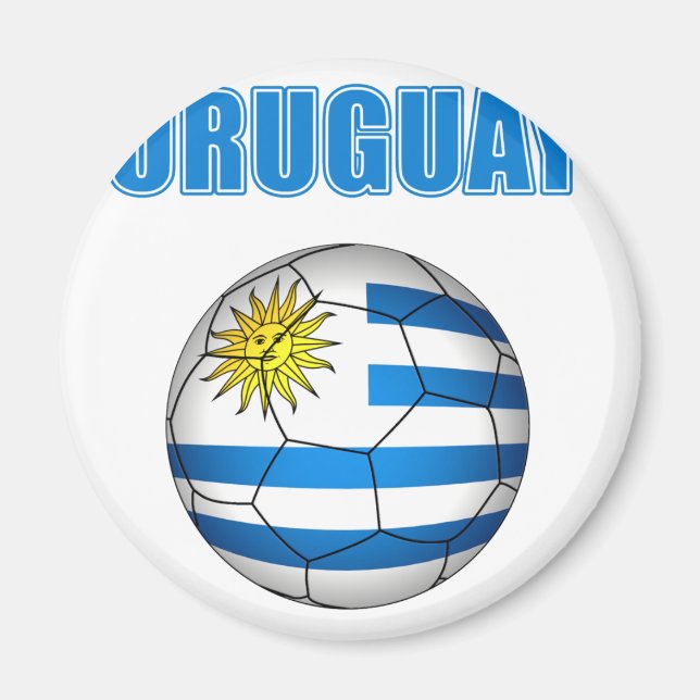 Uruguay Socccer 2010 T-shirts Magnet (Framsidan)