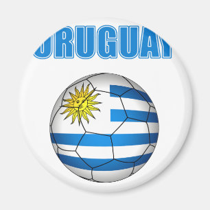 Uruguay Socccer 2010 T-tröja Magnet