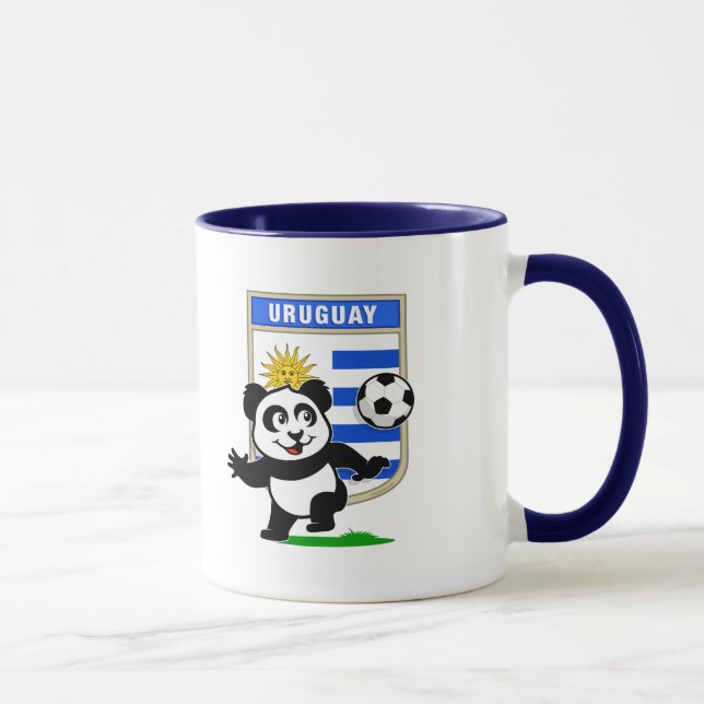 Uruguay Soccer Panda Mugg (Höger)