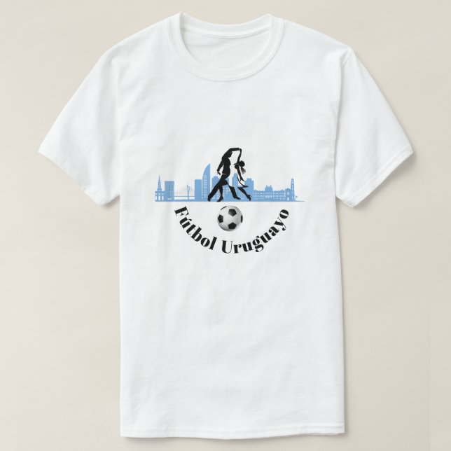 Uruguay Soccer T Shirt (Design framsida)