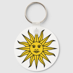 Uruguay Sol de Mayo Nyckelring