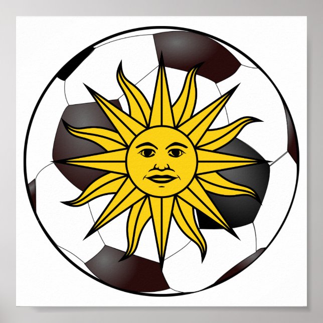 Uruguay "Sol de Mayo" Poster (Framsidan)