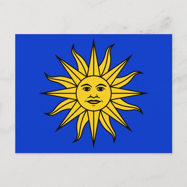 Uruguay Sol de Mayo Vykort (Framsida)