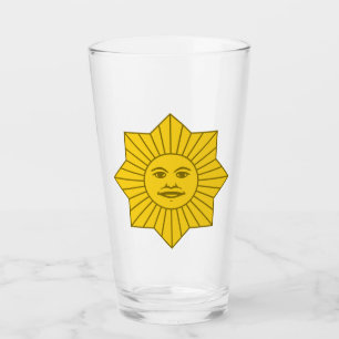 Uruguay Sol i maj/Sol de Mayo Glass Glaskopp