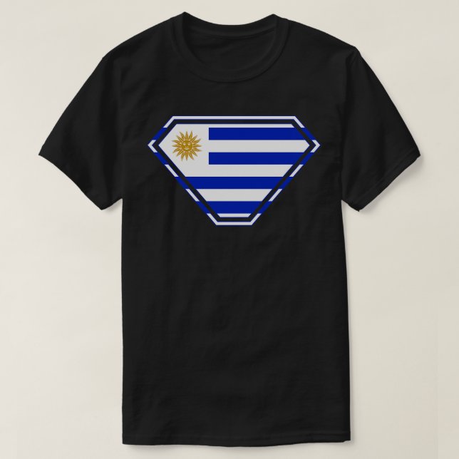 Uruguay SuperEmmotfull T Shirt (Design framsida)