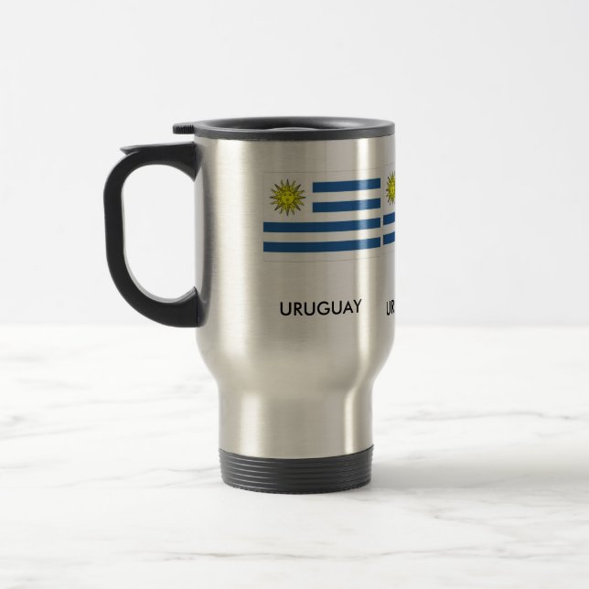 Uruguay travel mug resemugg (Vänster)