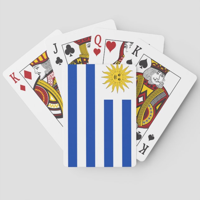 Uruguay (Uruguay)-Flagga Casinokort (Baksidan)
