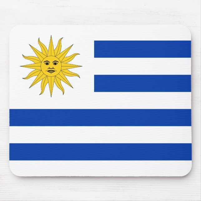 Uruguay (Uruguay)-Flagga Musmatta (Framsidan)