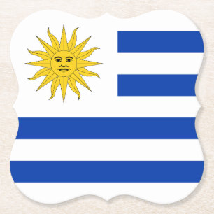 Uruguay (Uruguay)-Flagga Underlägg Papper