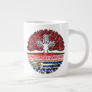 Uruguay Uruguayisch Schweizer Schweiz Baum Wurzel Jumbo Mugg