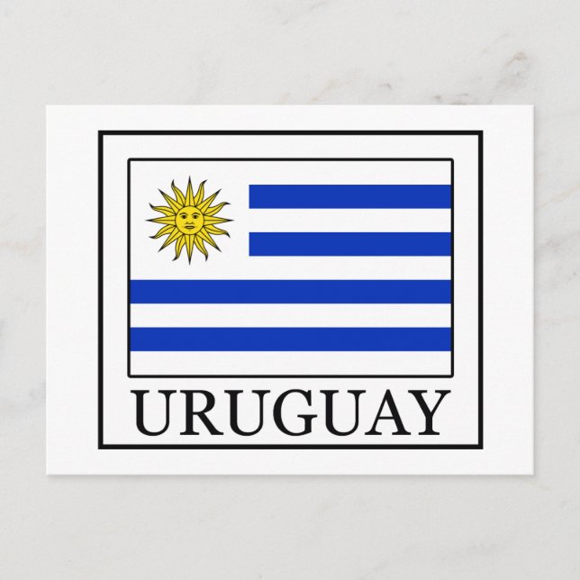 Uruguay Vykort (Framsida)
