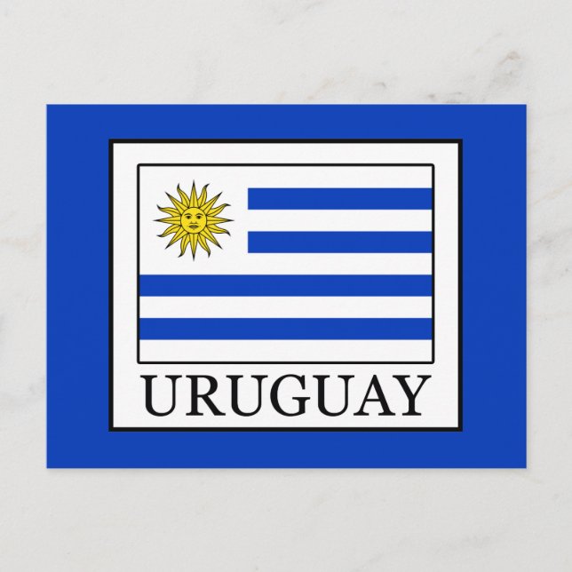 Uruguay Vykort (Framsida)