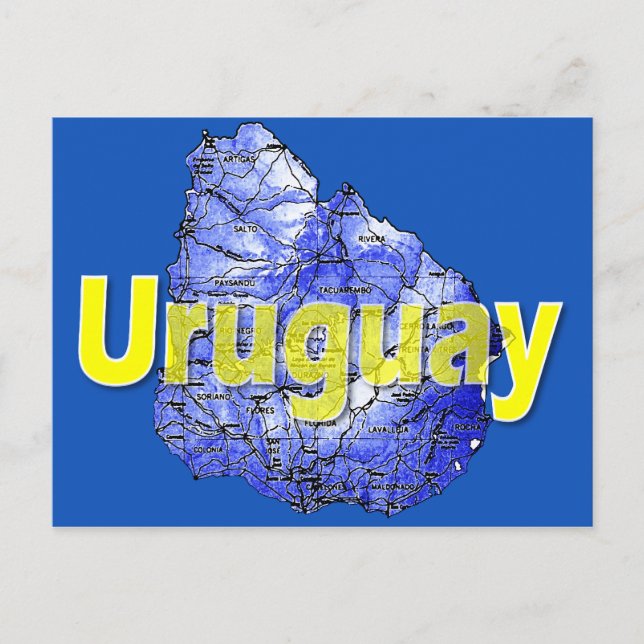 Uruguay Vykort (Framsida)