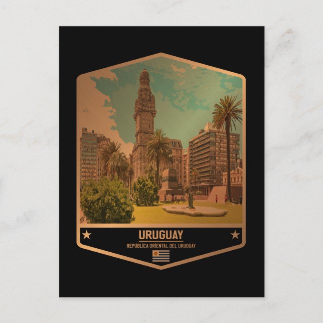 Uruguay Vykort (Framsida)